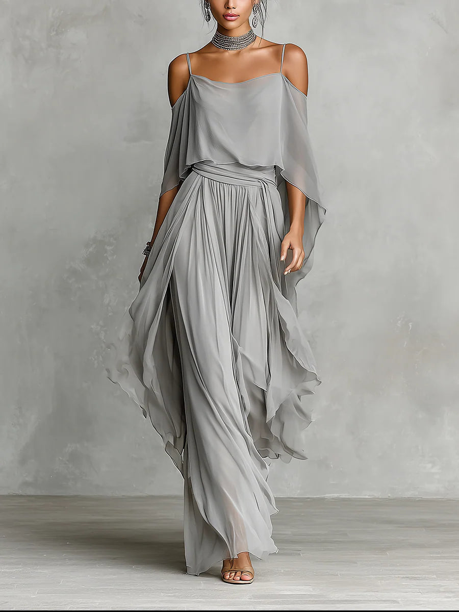 Paola | Lightweight Off-Shoulder Set