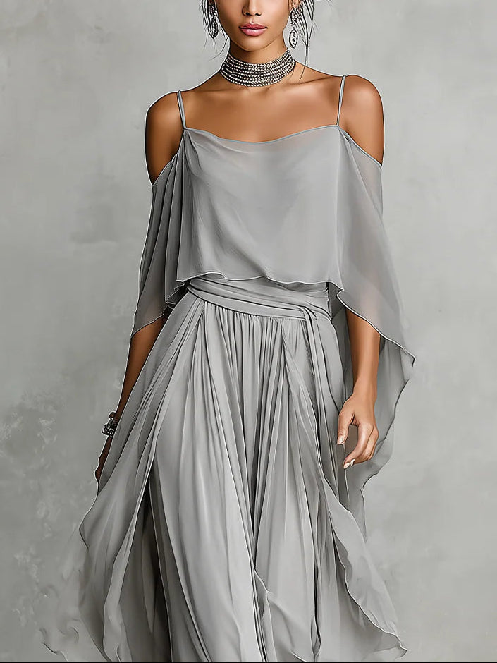 Paola | Lightweight Off-Shoulder Set