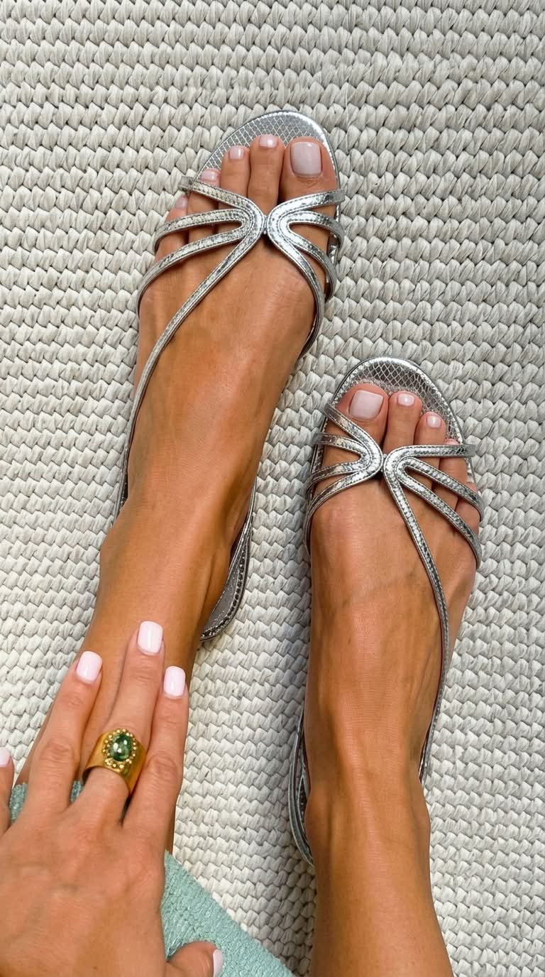 Camille™ | Golden Elegant Summer Sandals