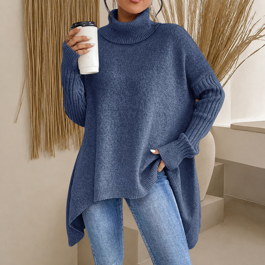 Lena™ Elegant Turtleneck Sweater