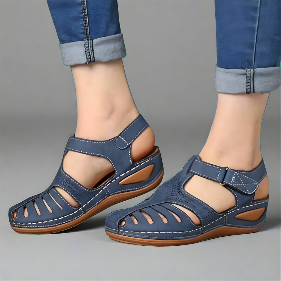 Marianna | Women's Orthopaedic Closed-Toe Wedge Sandals