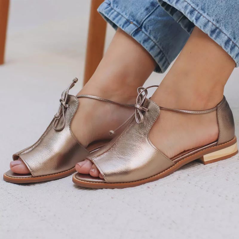 Olive™ | Leather Summer Sandals