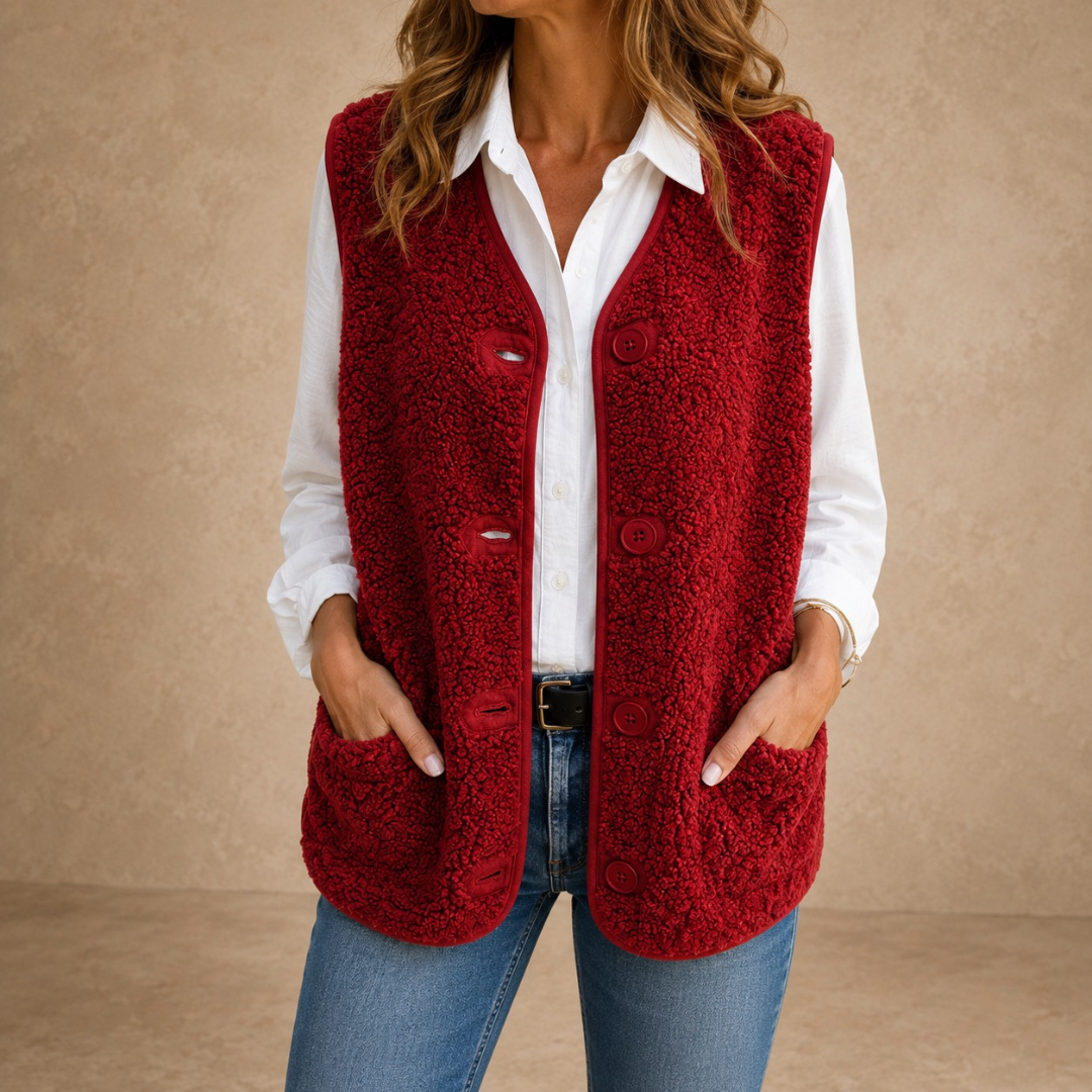 Isobelle Cozy Knit Vest