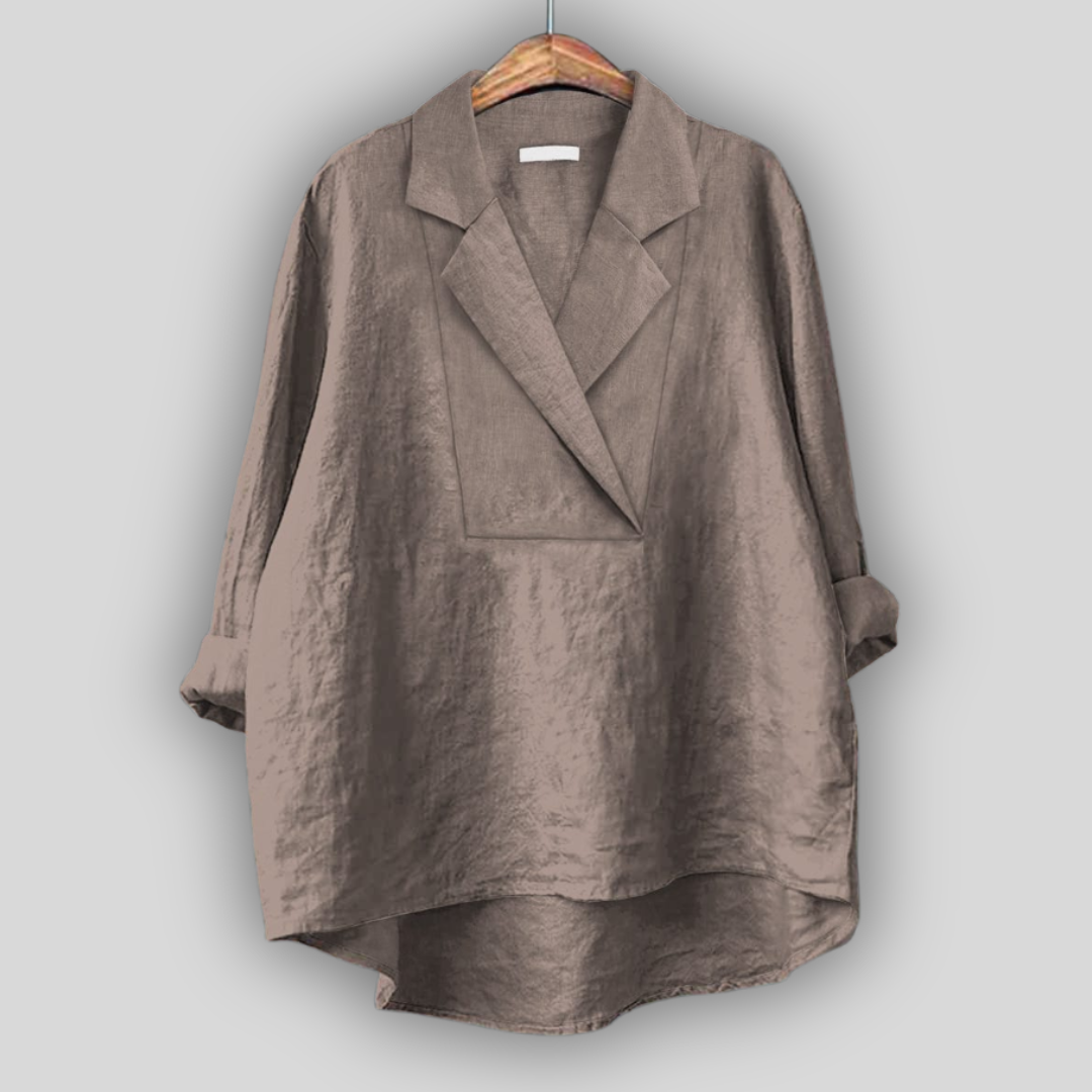 Maggie Notch Lapel Top