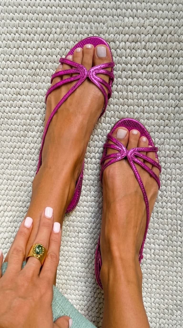 Camille™ | Golden Elegant Summer Sandals