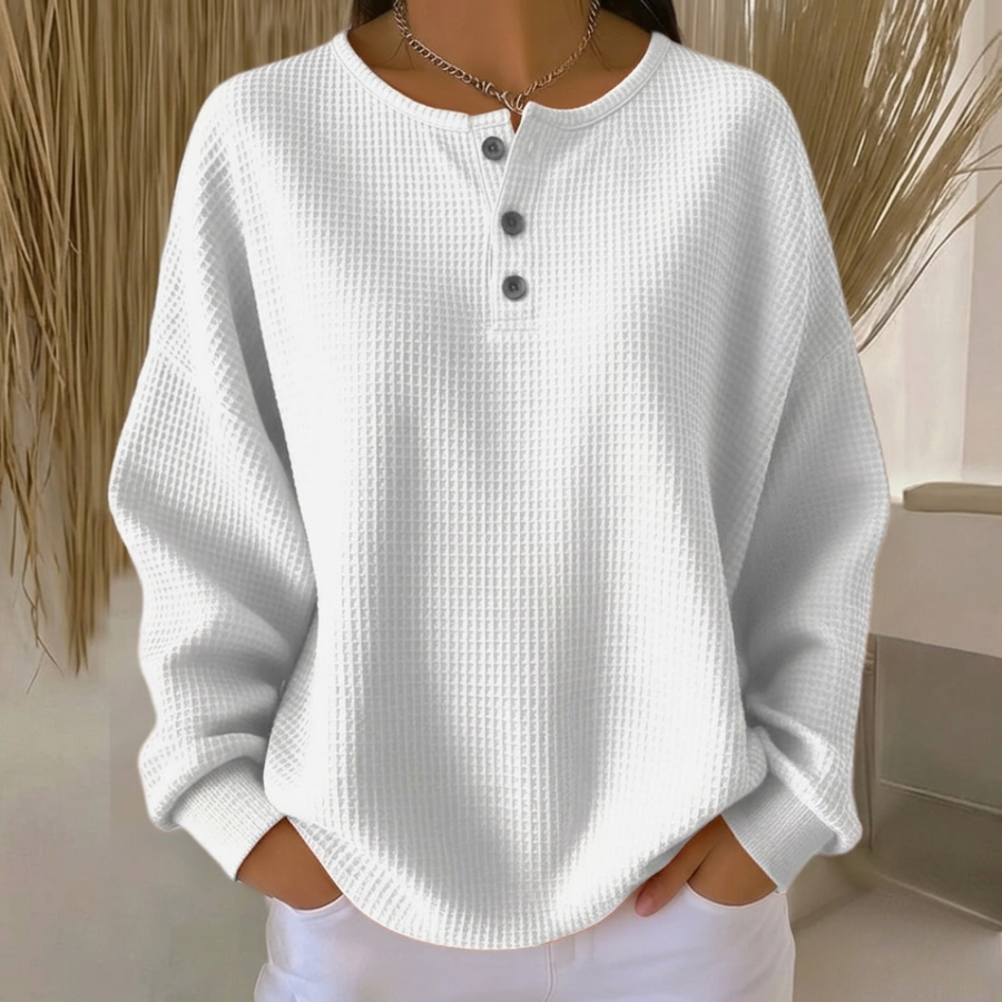 Aurelie™ | Loose-Fitting Blouse with Buttons