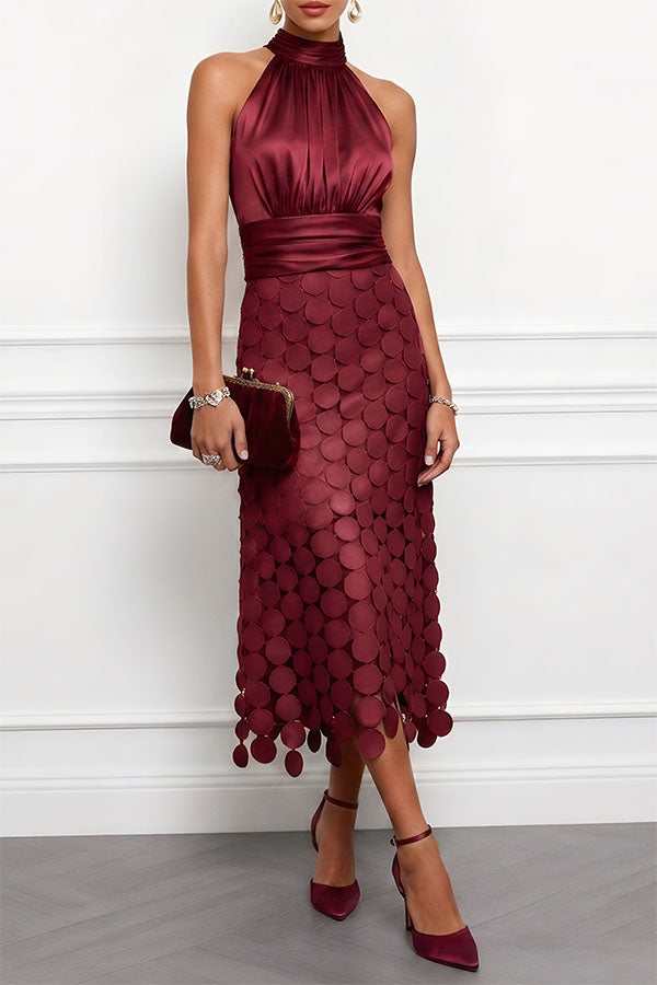CELINE ELEGANT MIDI DRESS FOR CEREMONIES