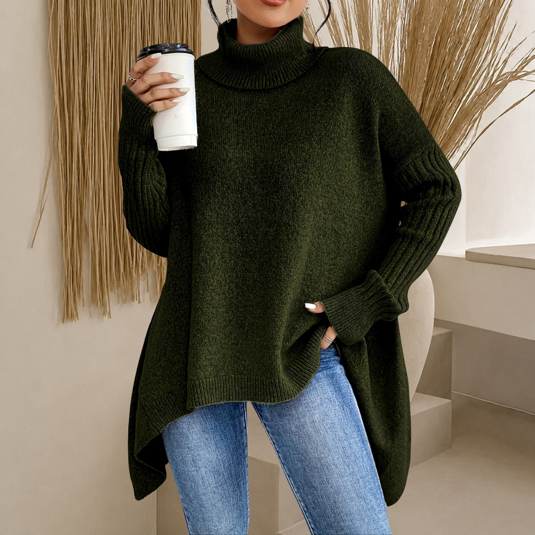 Lena™ Elegant Turtleneck Sweater