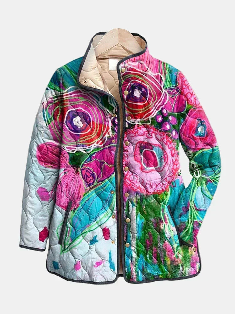 Arianne | Elegant Floral Patterned Jacket — Final Edit