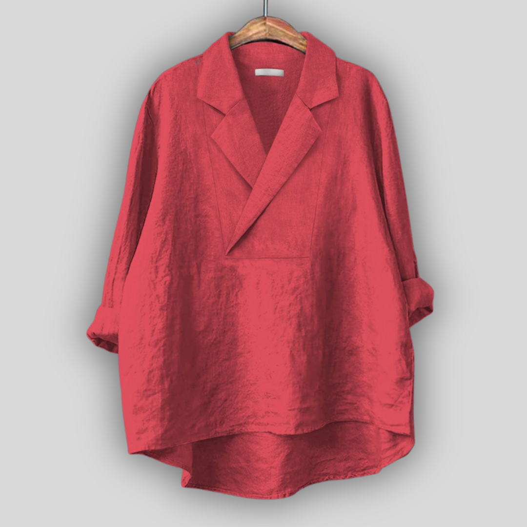 Maggie Notch Lapel Top