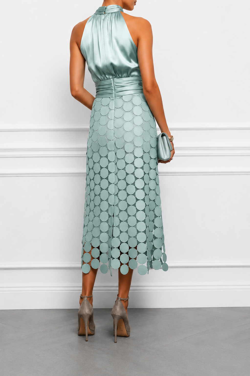 CELINE ELEGANT MIDI DRESS FOR CEREMONIES