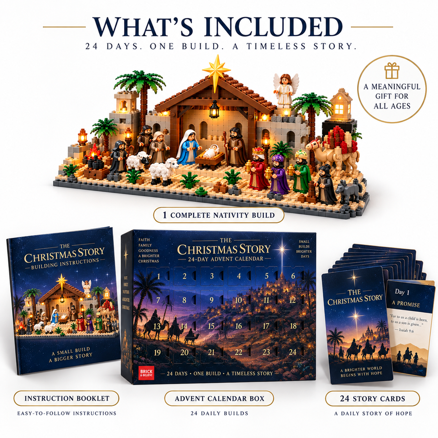 The Christmas Story – 24-Day Nativity Advent Calendar 2026