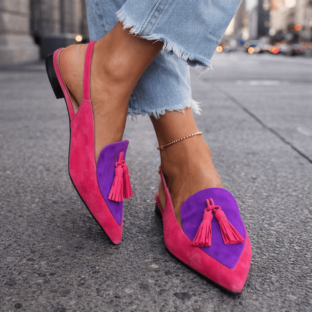 Élodie™ – Elegant Orthopaedic Tassel Sandals