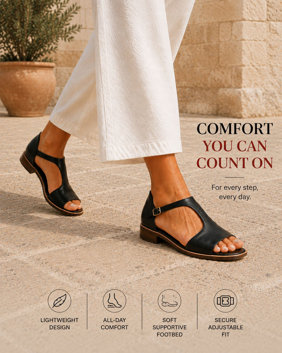 Amalfi Comfort Sandal