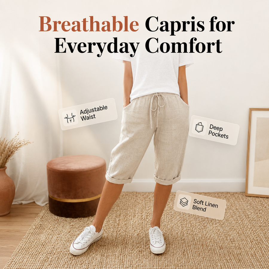 Isla™ Timeless Linen-Cotton Pants