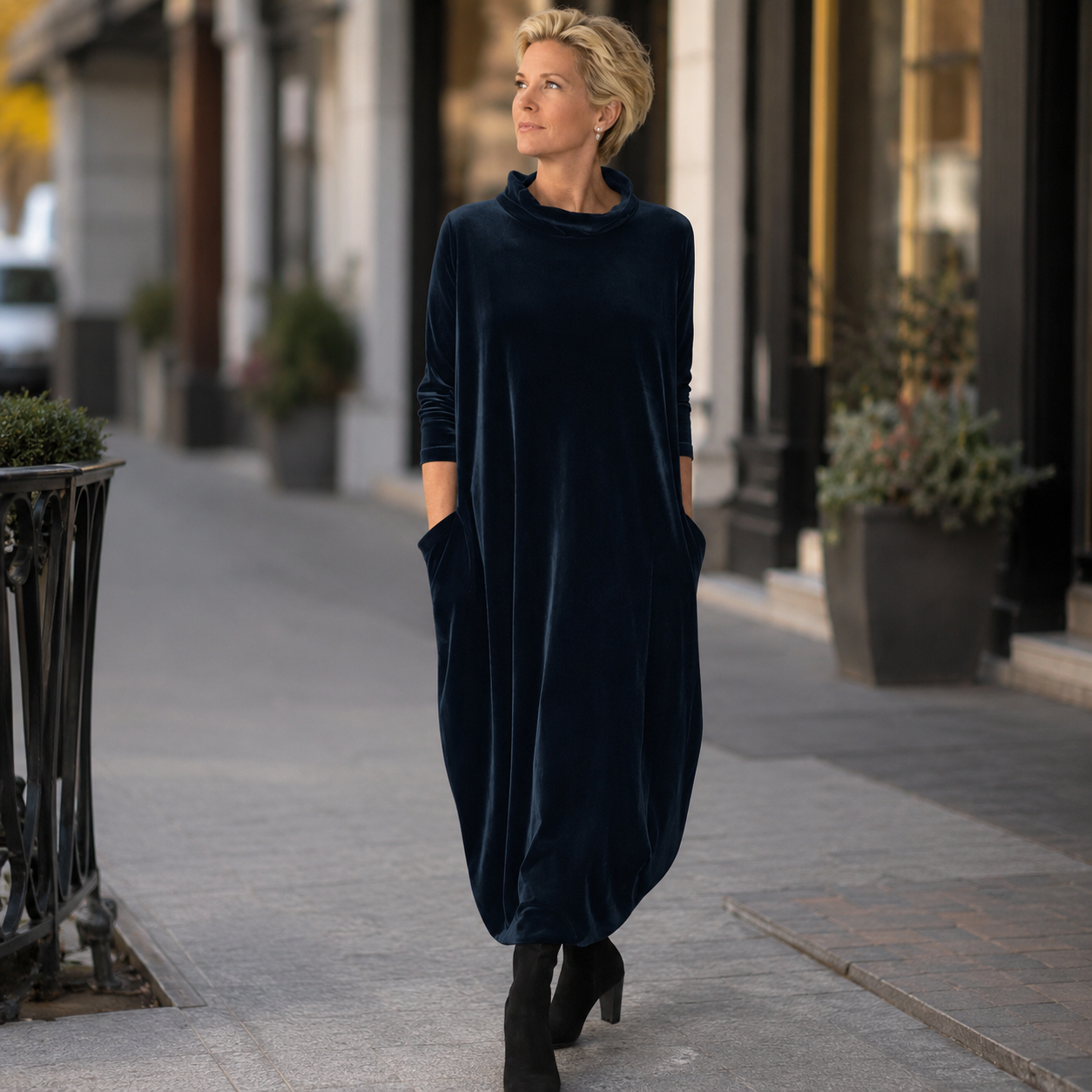 Leona™ | Velvet Maxi Dress — Final Edit