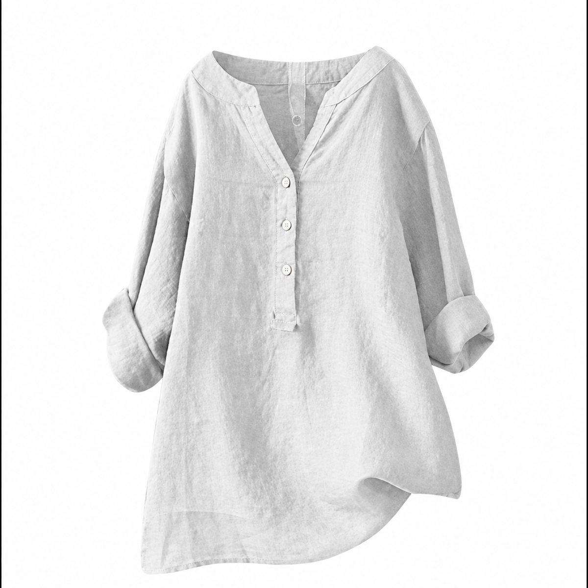 Tegan Band Collar Top