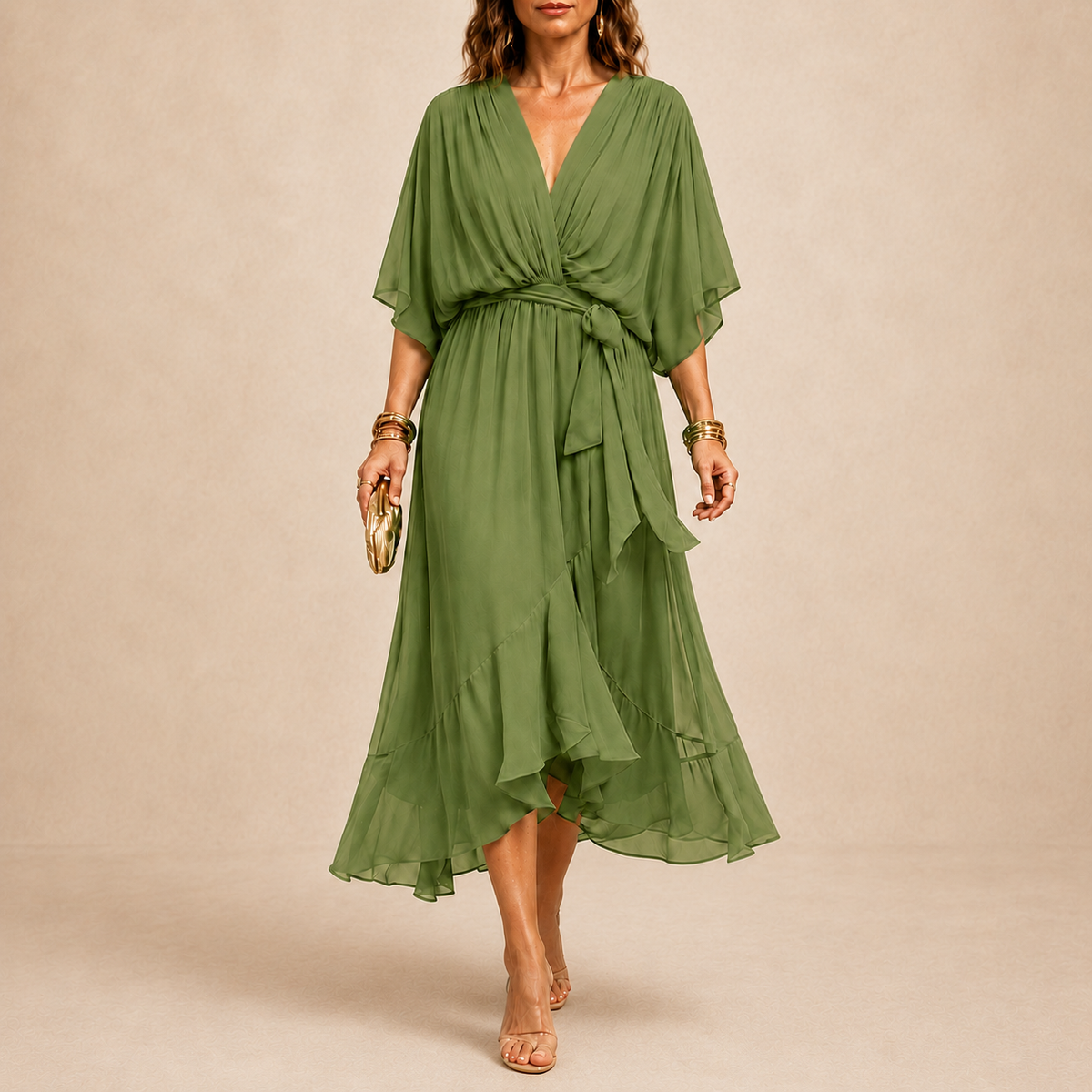 Marta | Sandra V-Neck Dress