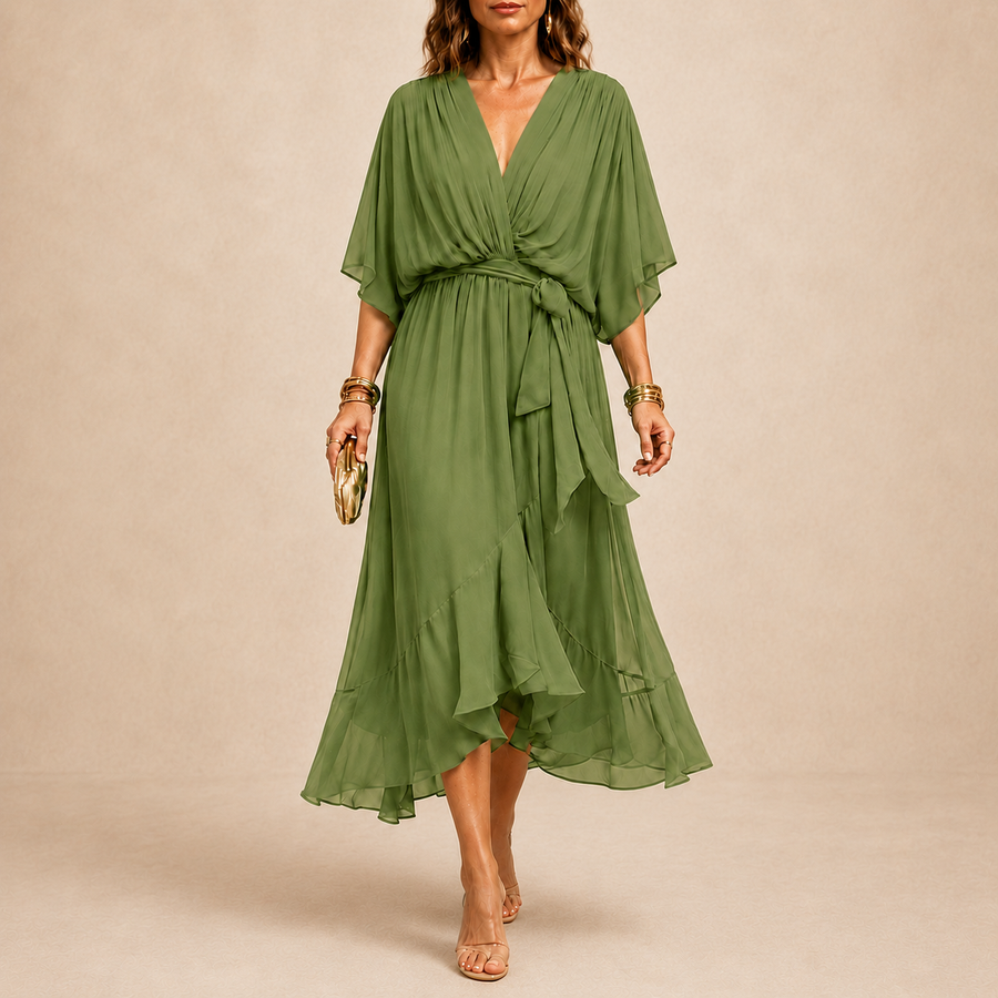 Marta | Sandra V-Neck Dress