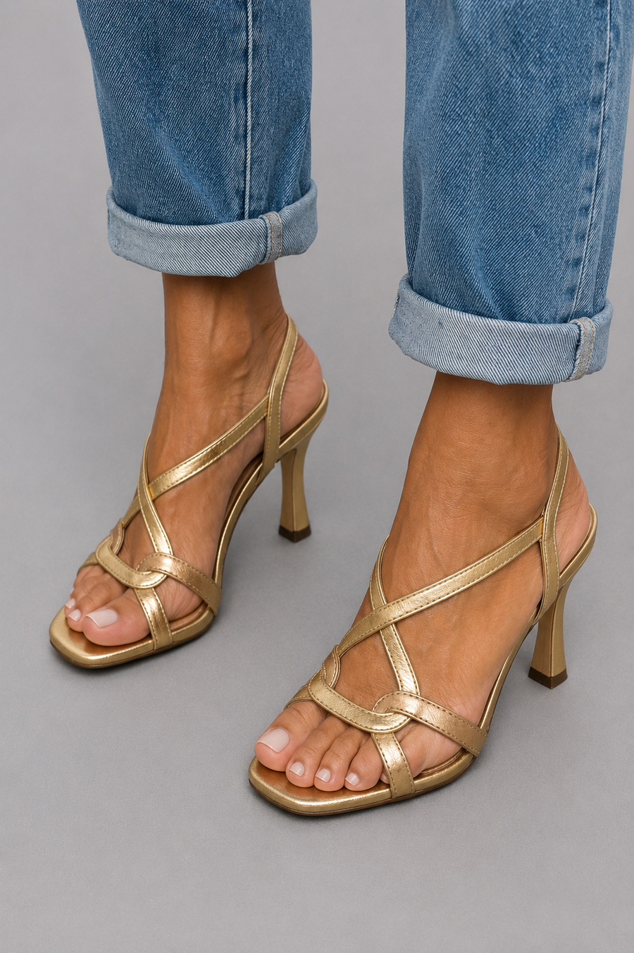Soleil™ | Golden Summer Charm Sandals