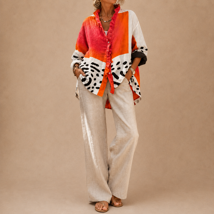 Viola™ Relaxed Print Blouse
