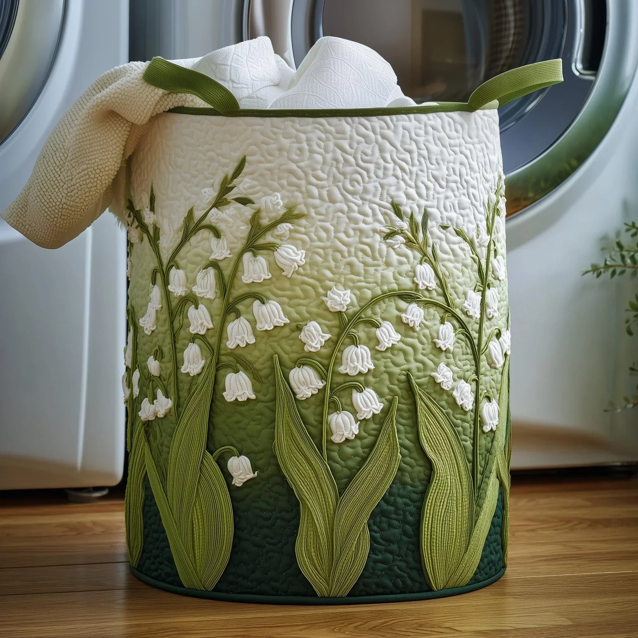 Lisa's Hand-Quilted Sheep Basket