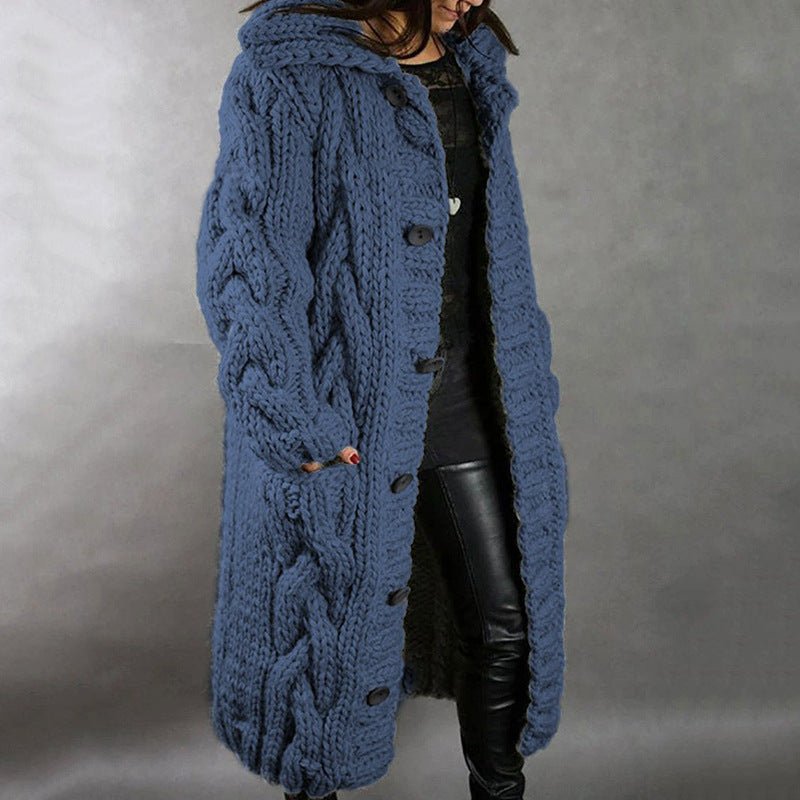 Karina™ | Elegant Cosy Cable-Knit Coat