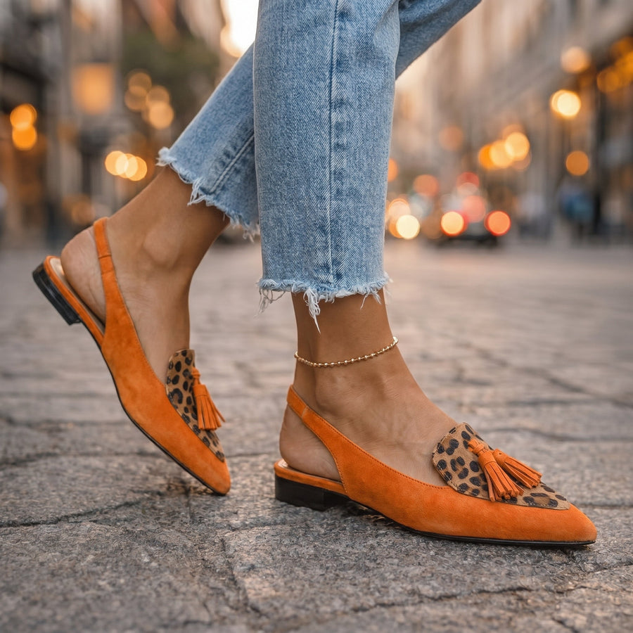 Eliza™ Sandals with straps and tassels
