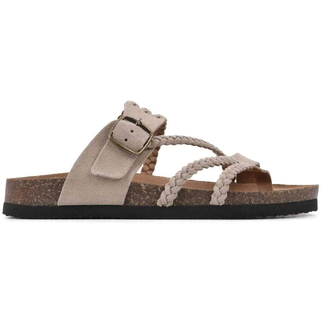 HAYLEIGH™ – Orthopaedic Braided Leather Sandal