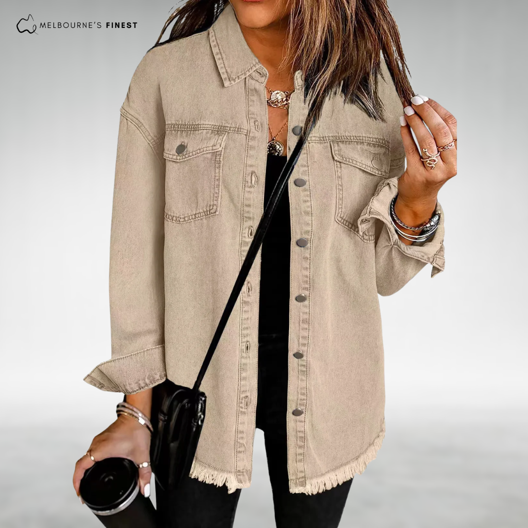 Naomi™ Casual Denim Overshirt
