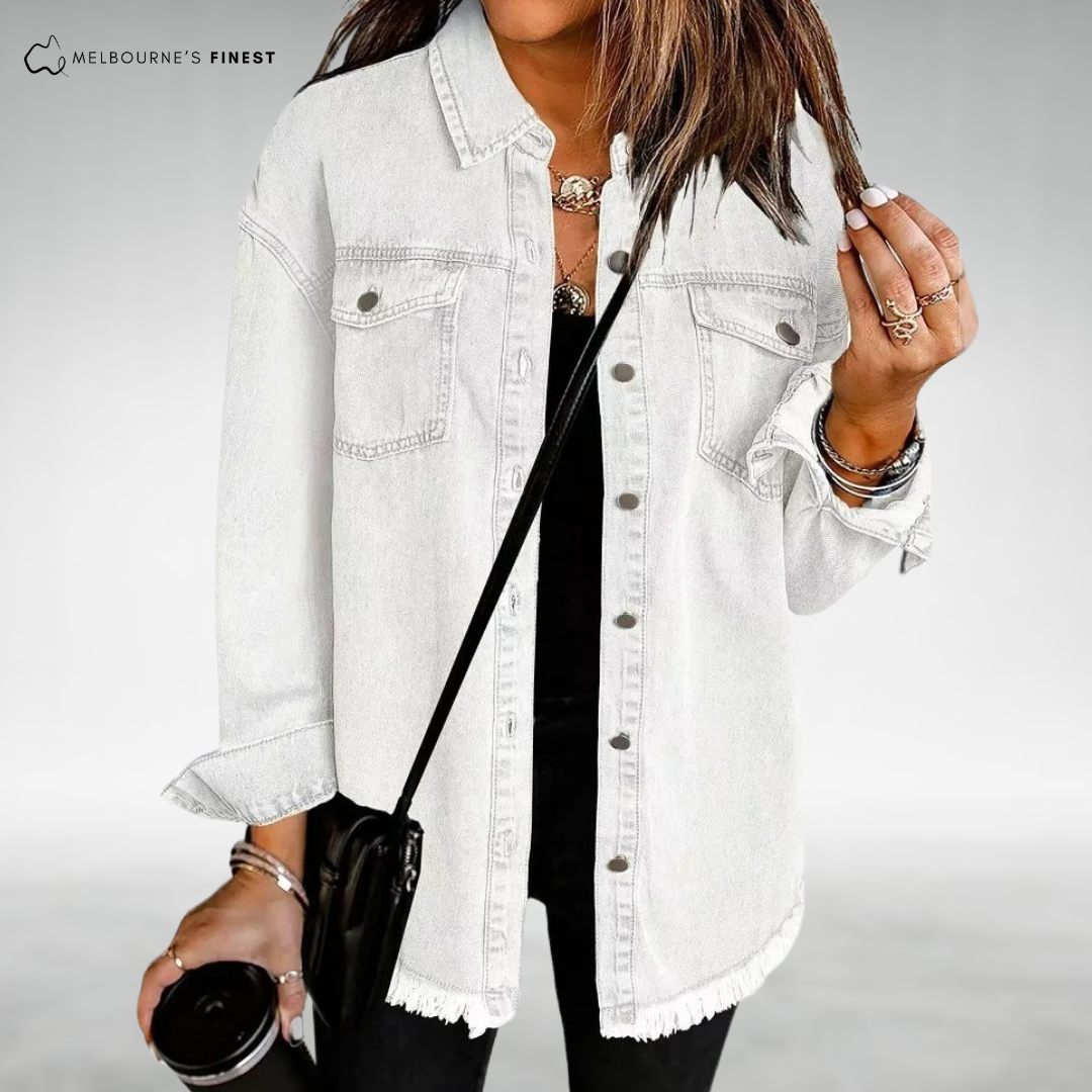 Naomi™ Casual Denim Overshirt