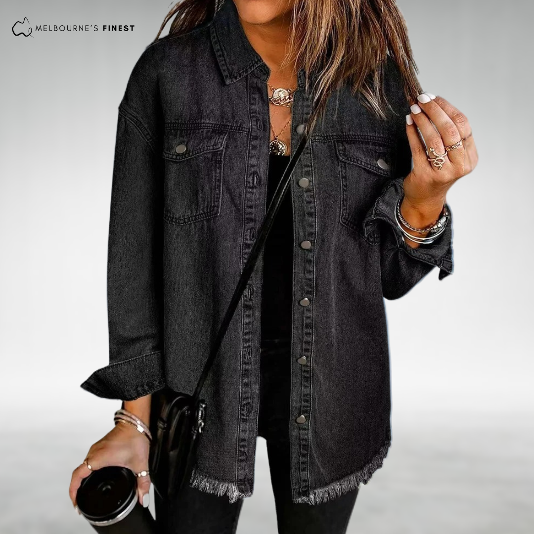 Naomi™ Casual Denim Overshirt