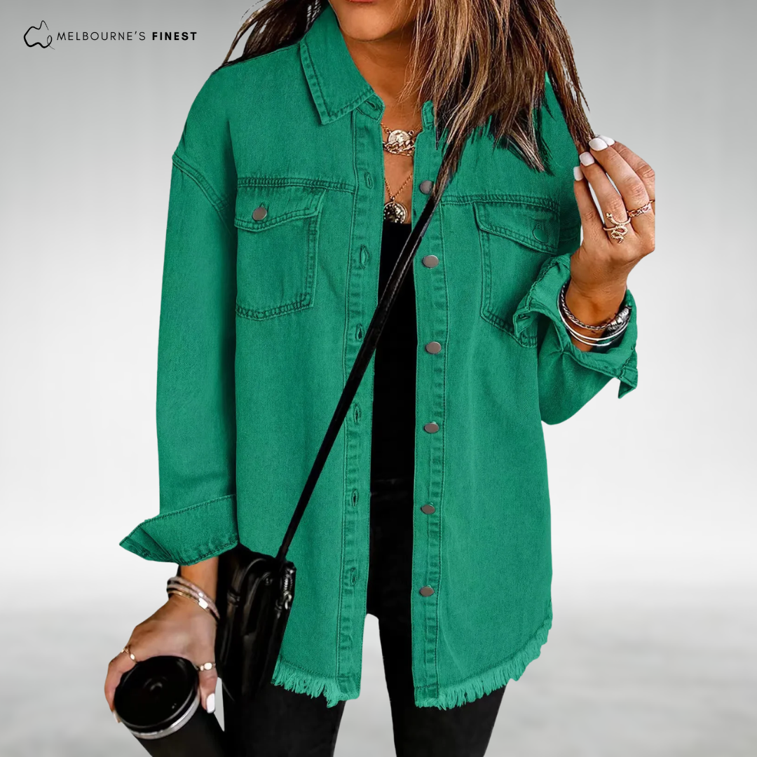 Naomi™ Casual Denim Overshirt