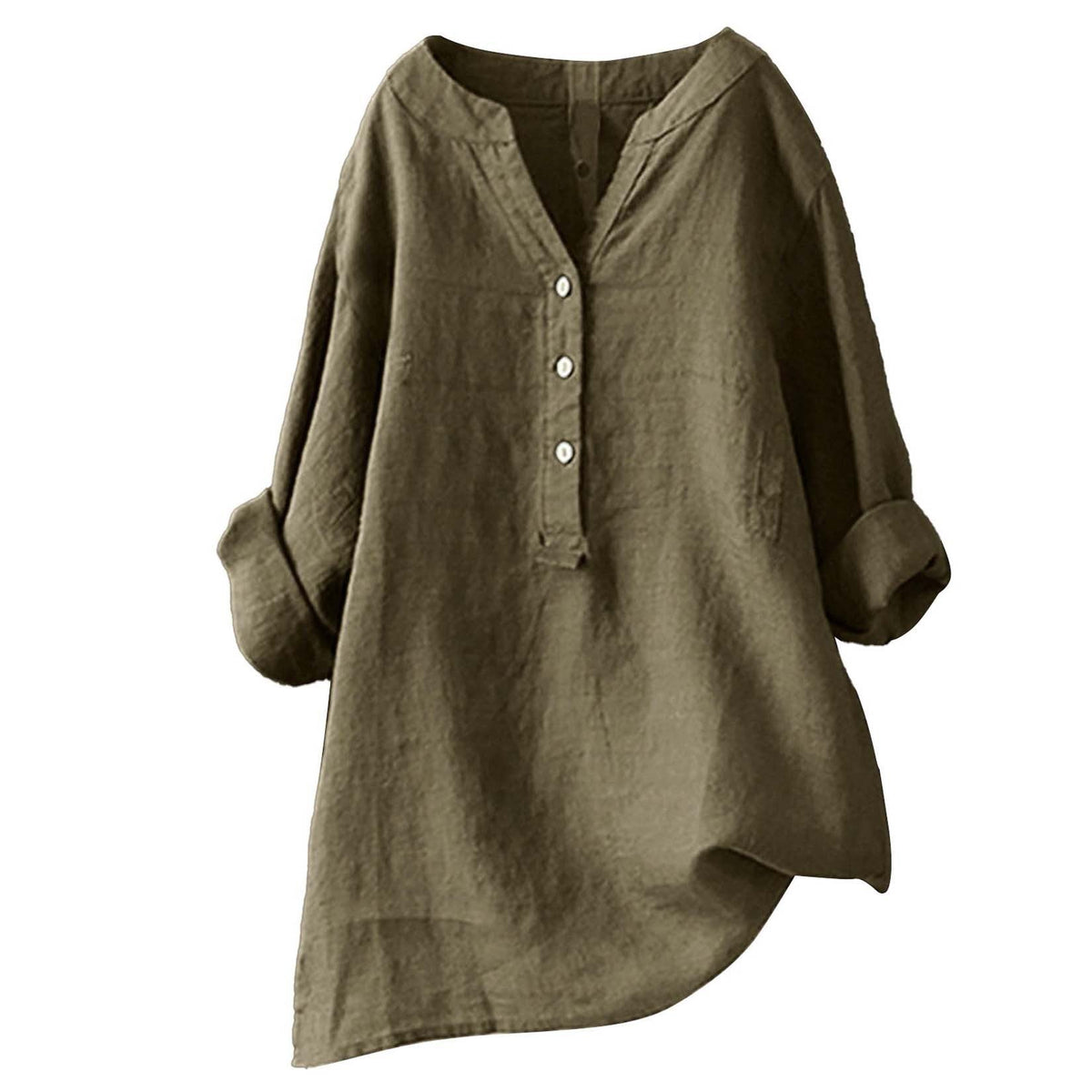 Tegan Band Collar Top