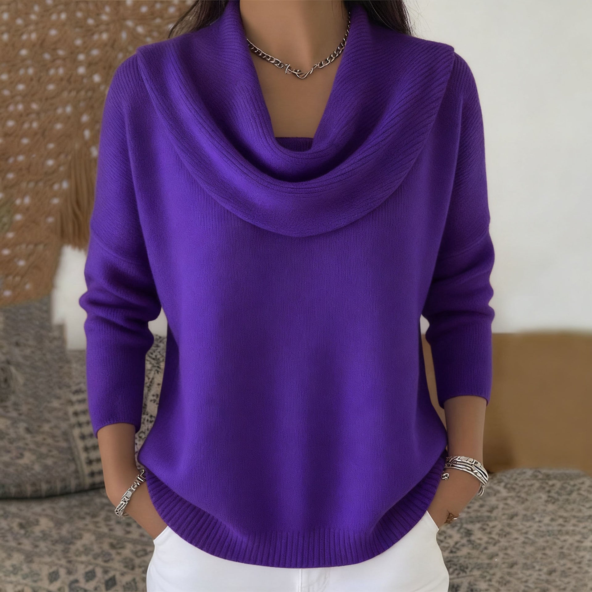 Harper Lane | Sweater with Collar