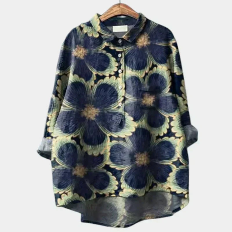 Philomena Printed Popover Shirt