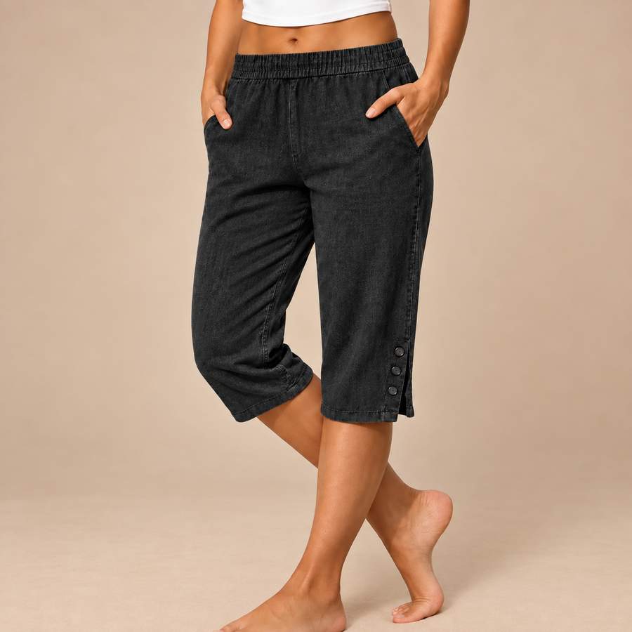Eileen™ Relaxed Capri Pants
