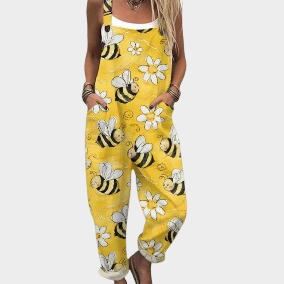 Peach Blossom Dungaree