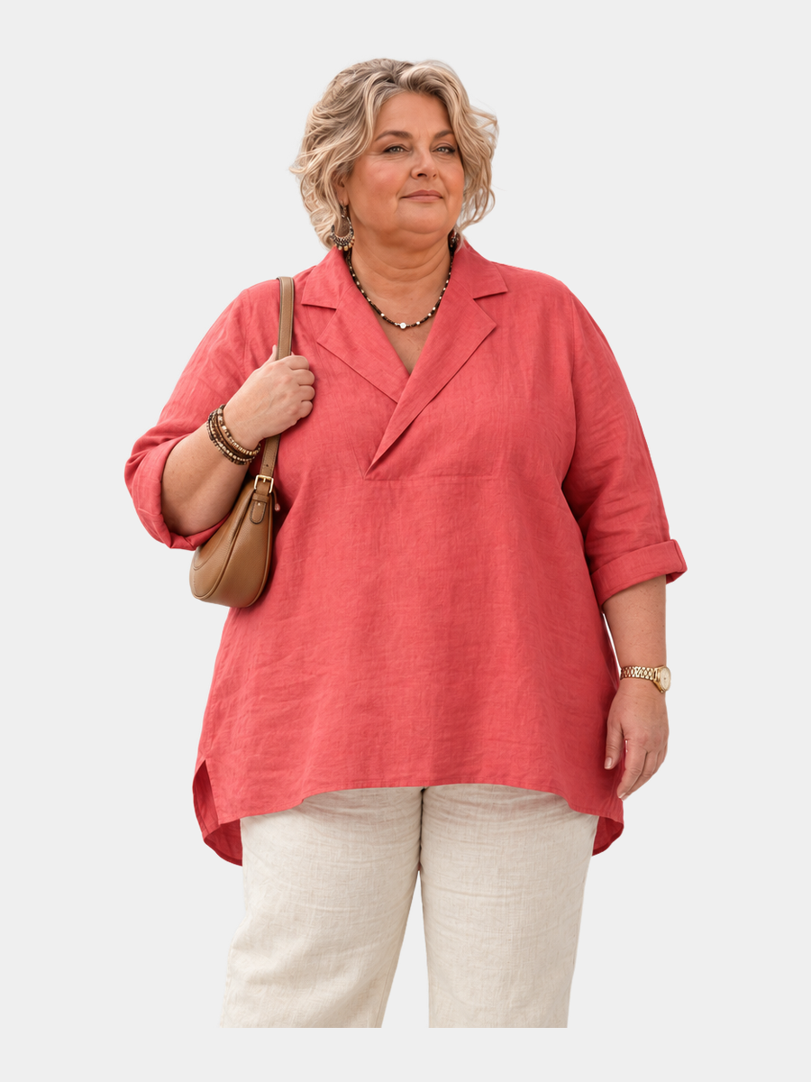 Maggie Notch Lapel Top