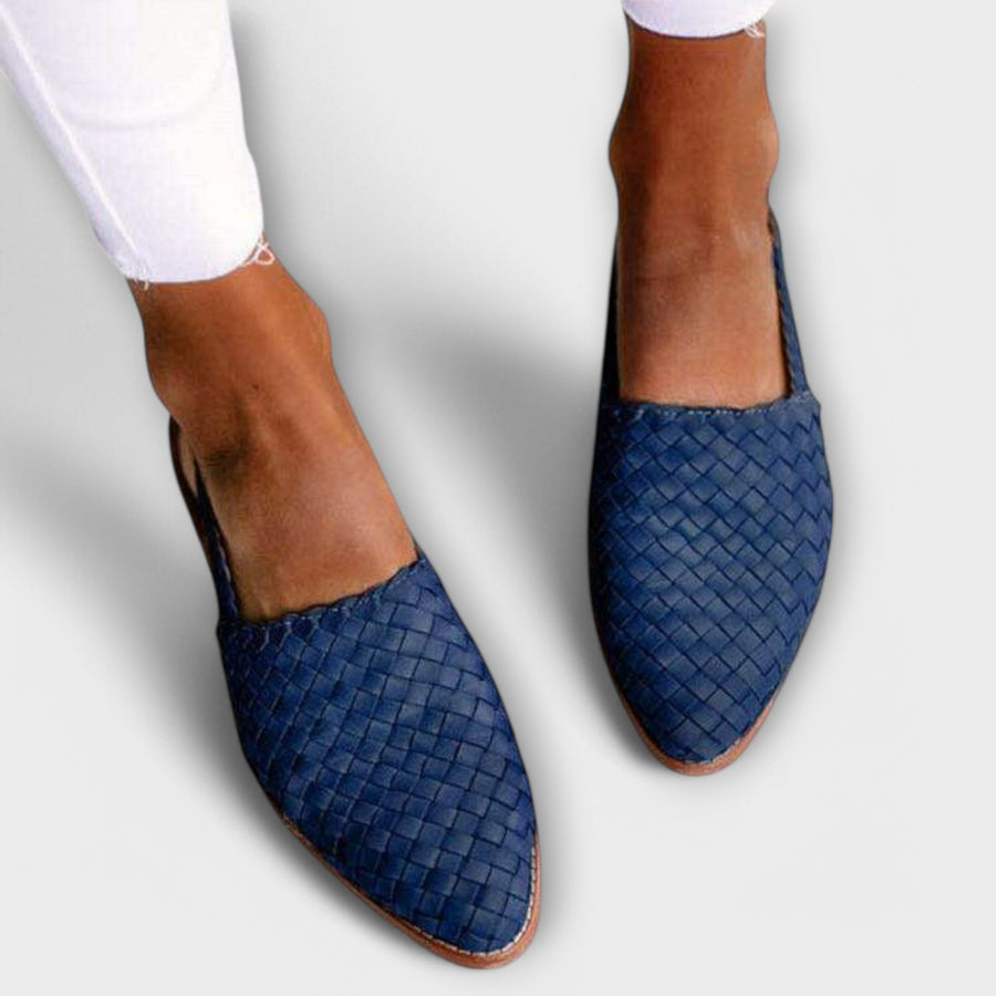 Aurora™ | Woven Slingback Loafer