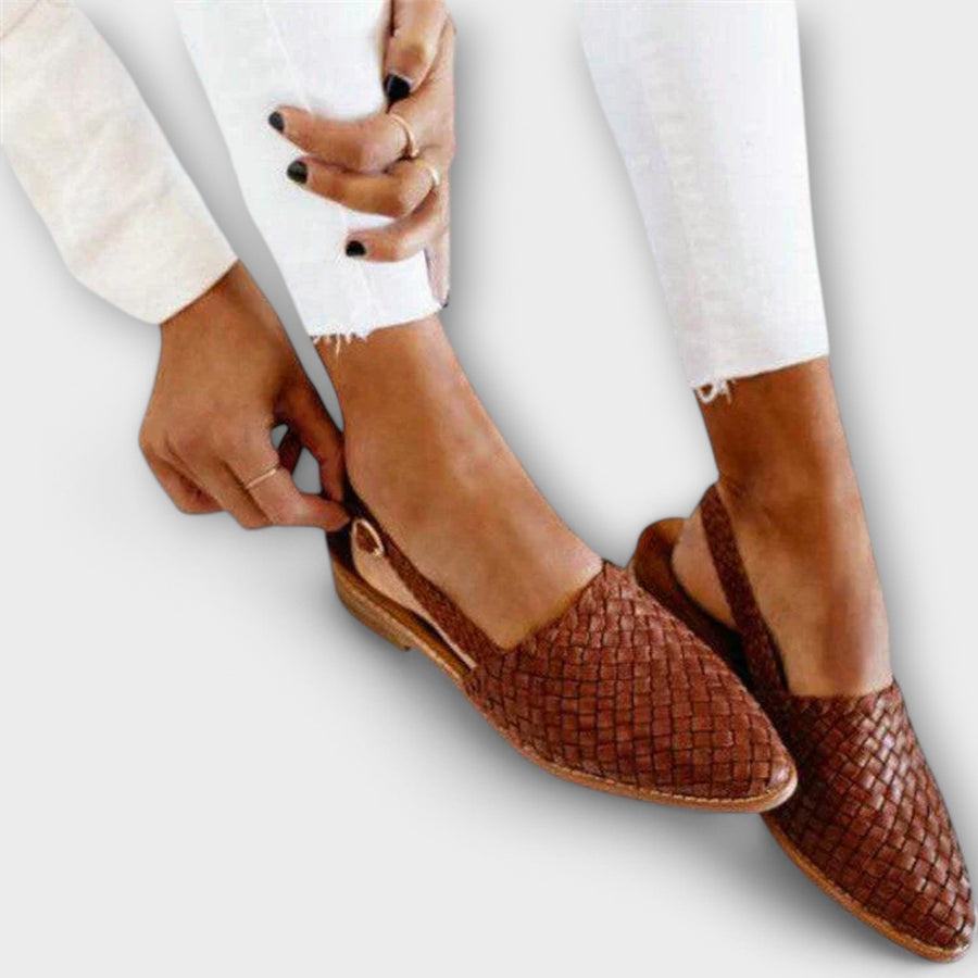 Aurora™ | Woven Slingback Loafer