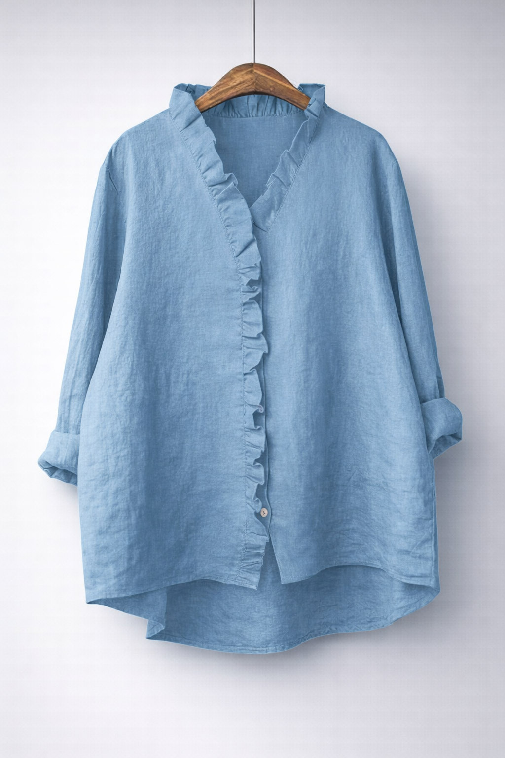 Hermione Ruffle V-Neck Blouse