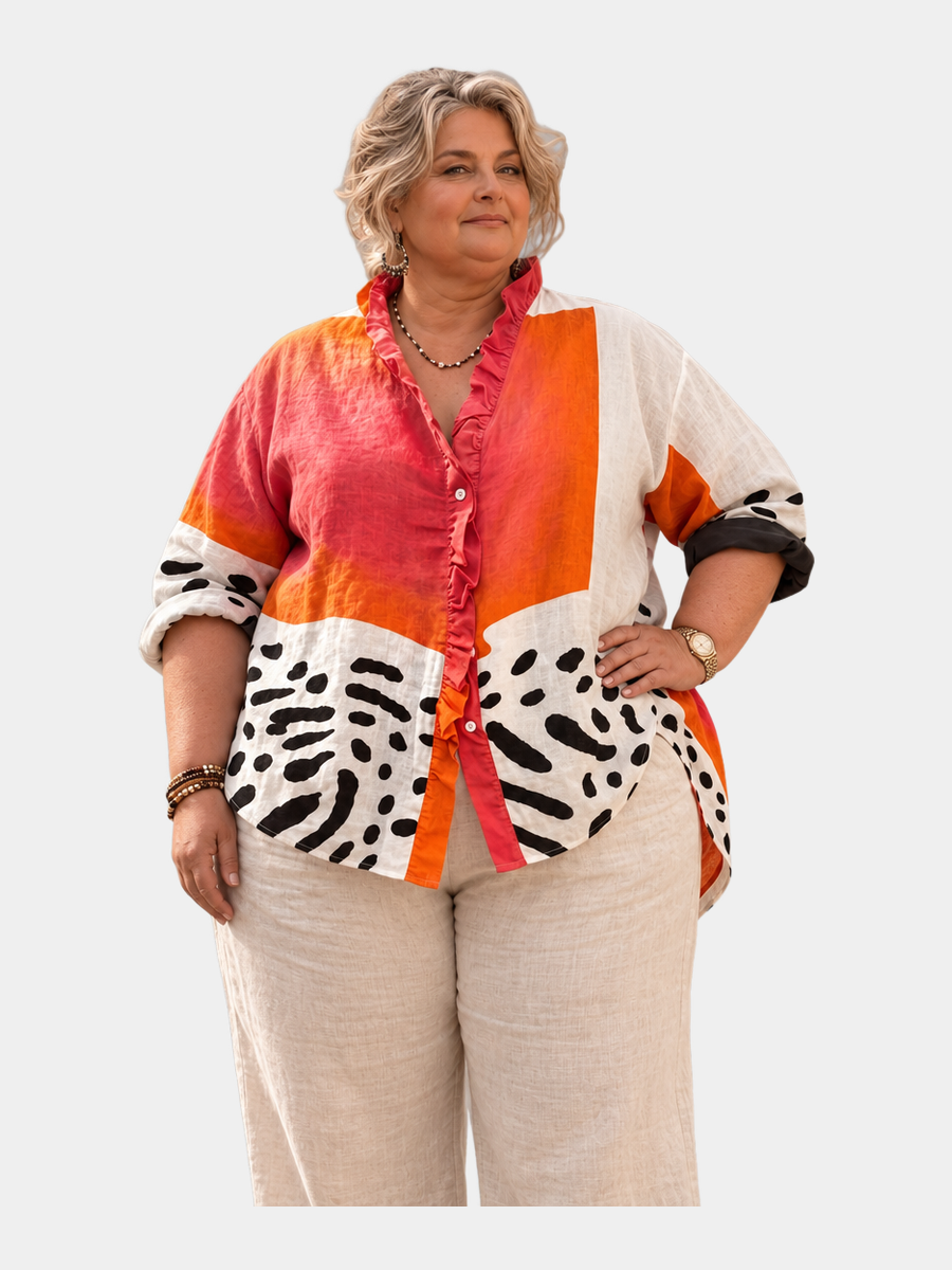 Jolene Colour Block Blouse