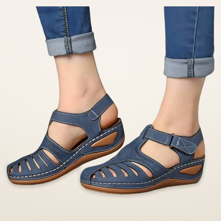 Marianna | Women's Orthopaedic Closed-Toe Wedge Sandals