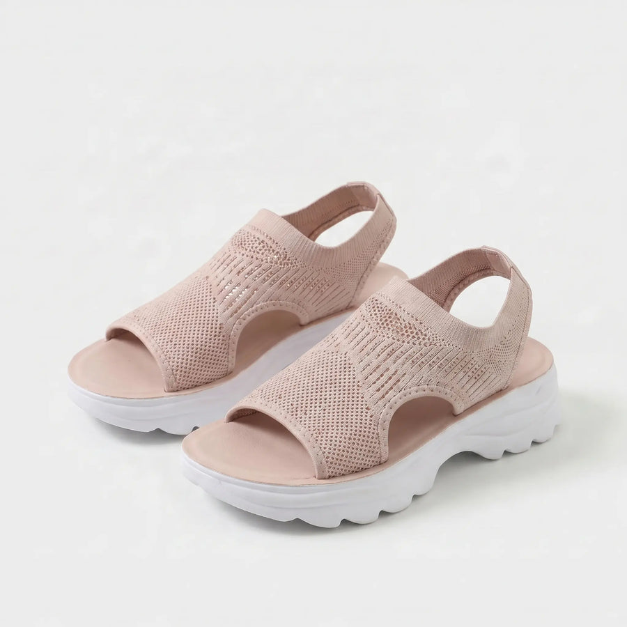 Lora™ Breathable Knit Platform Sandals