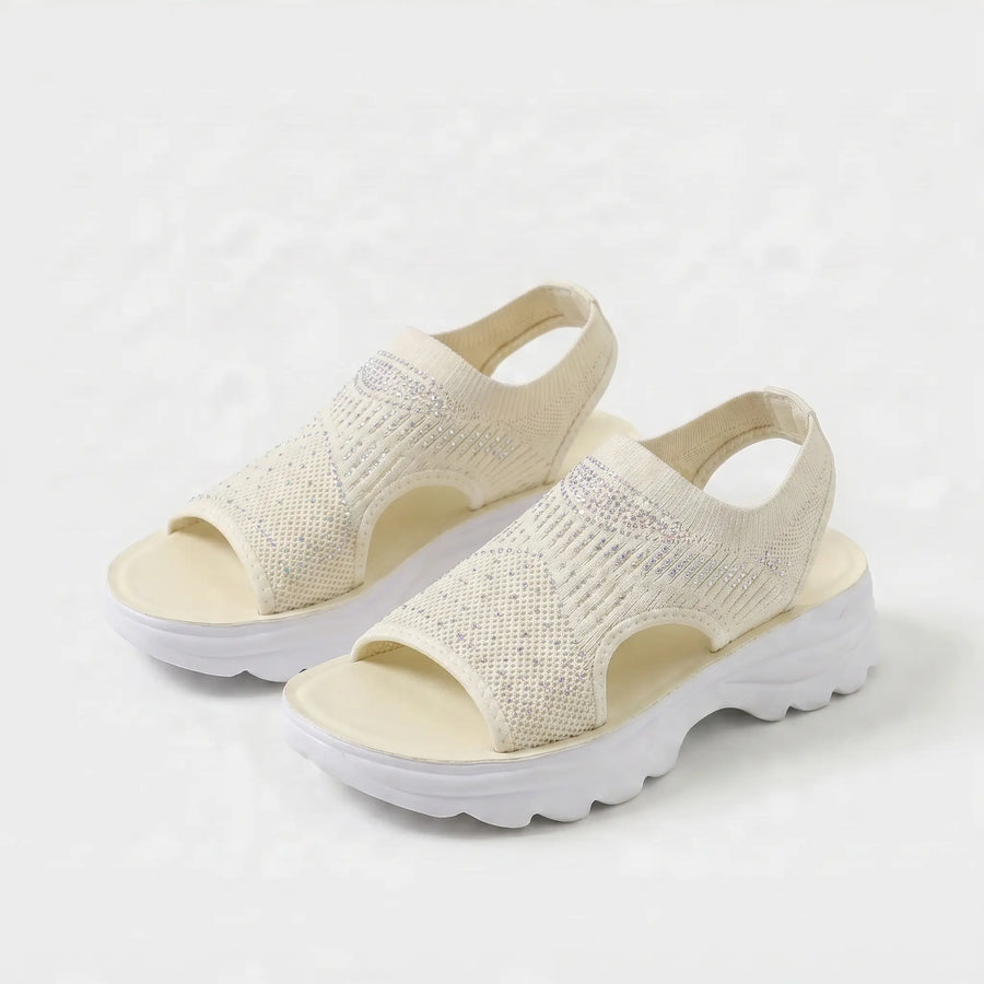 Lora™ Breathable Knit Platform Sandals