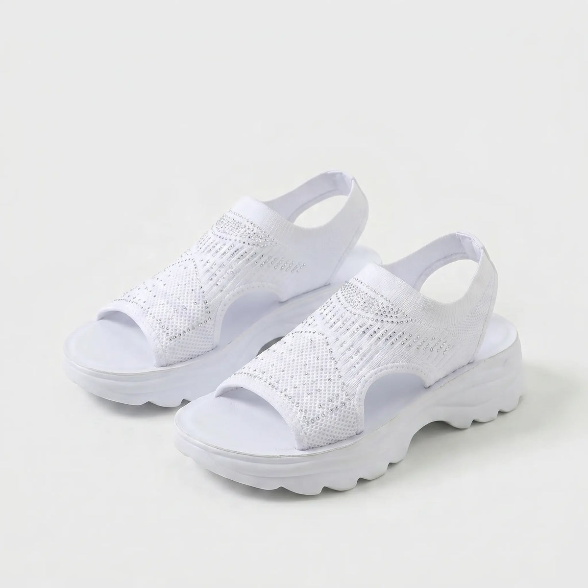 Lora™ Breathable Knit Platform Sandals