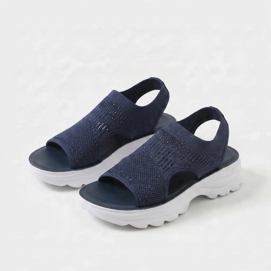 Lora™ Breathable Knit Platform Sandals