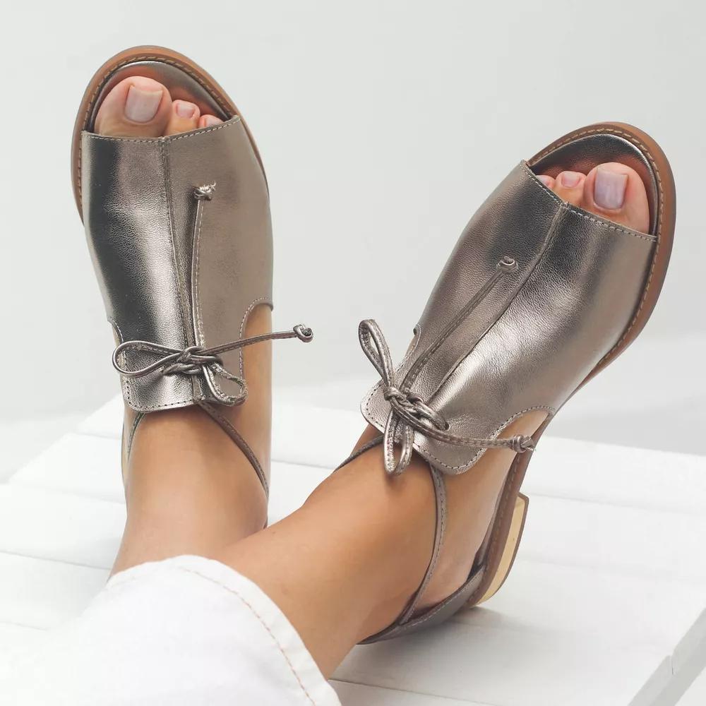 Olive™ | Leather Summer Sandals