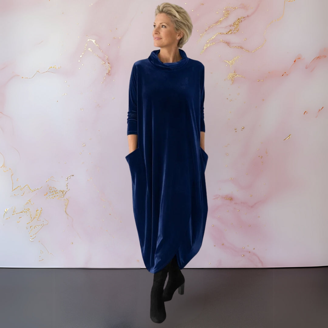 Leona™ | Velvet Maxi Dress — Final Edit